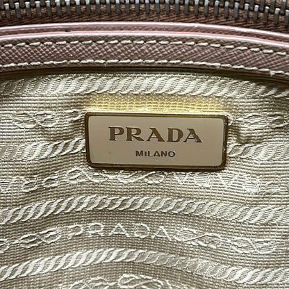 Prada Handbag Galleria Pink Beige 2-Way — view 9