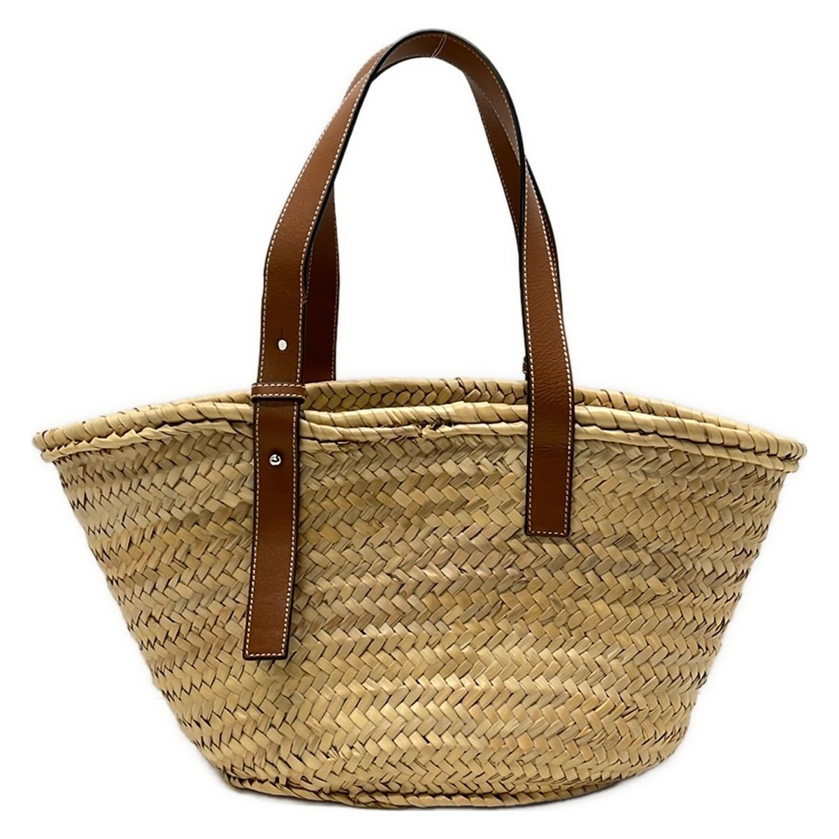 Loewe Tote Beige Brown bag Leather — view 3