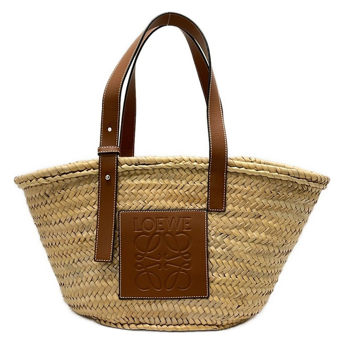Loewe Tote Beige Brown bag Leather