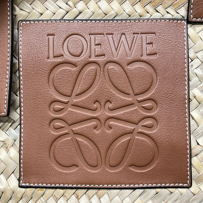 Loewe Tote Beige Brown bag Leather — view 9