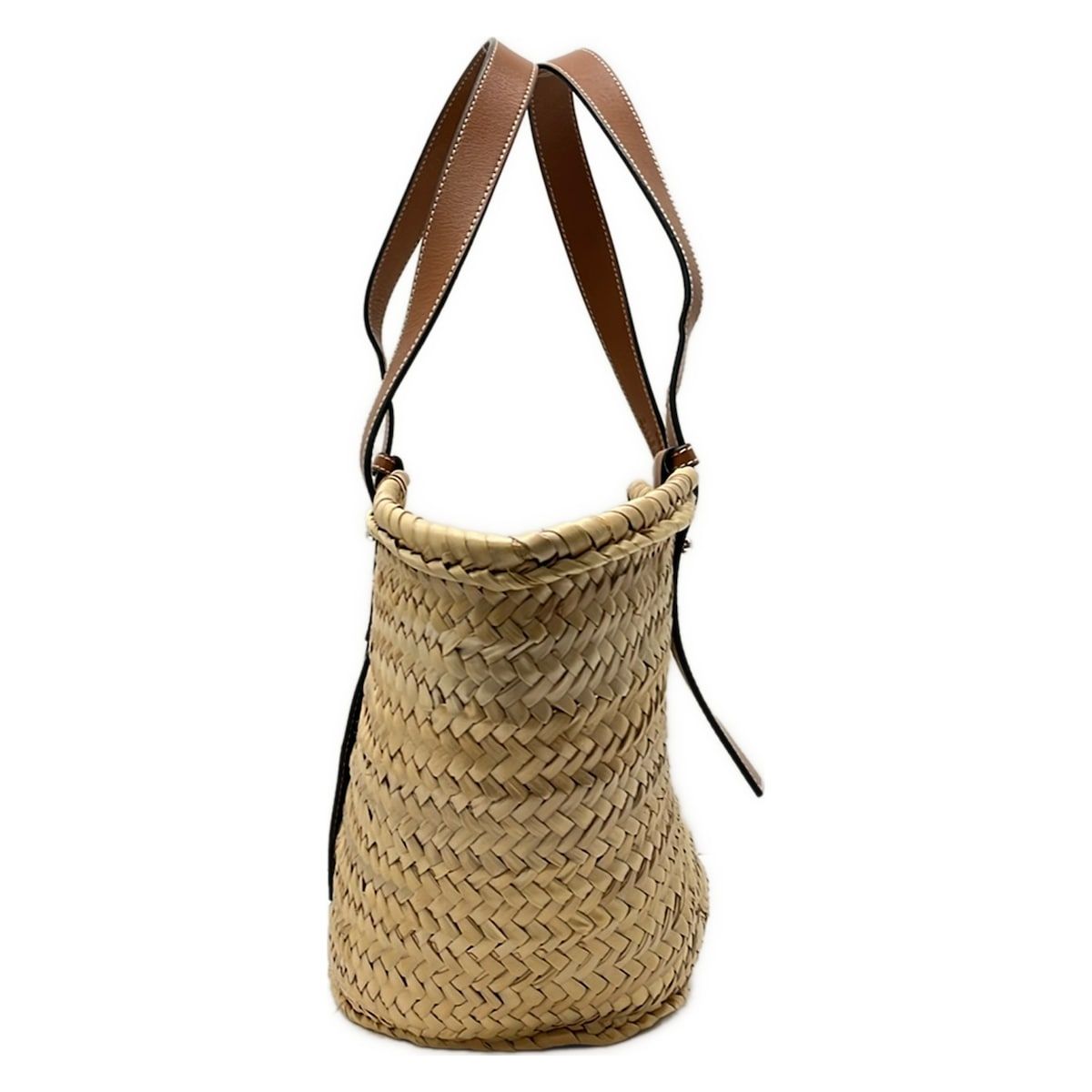 Loewe Tote Beige Brown bag Leather — view 2