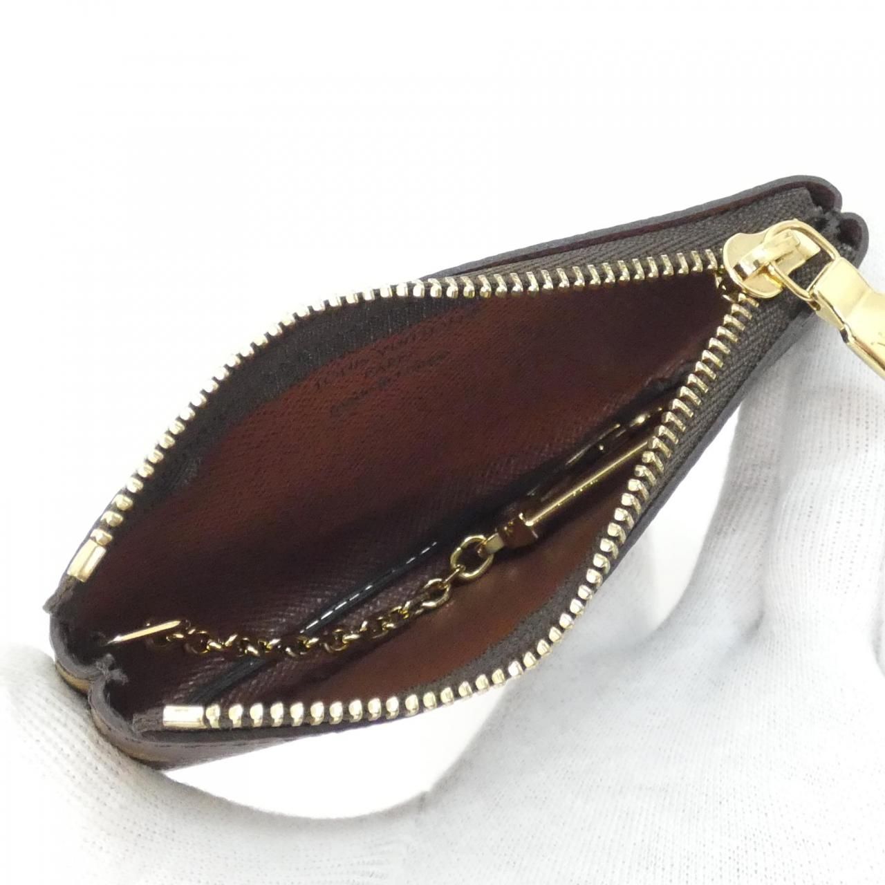 Louis Vuitton Monogram Pochette Cles Coin & Key Case Key Holder — view 5