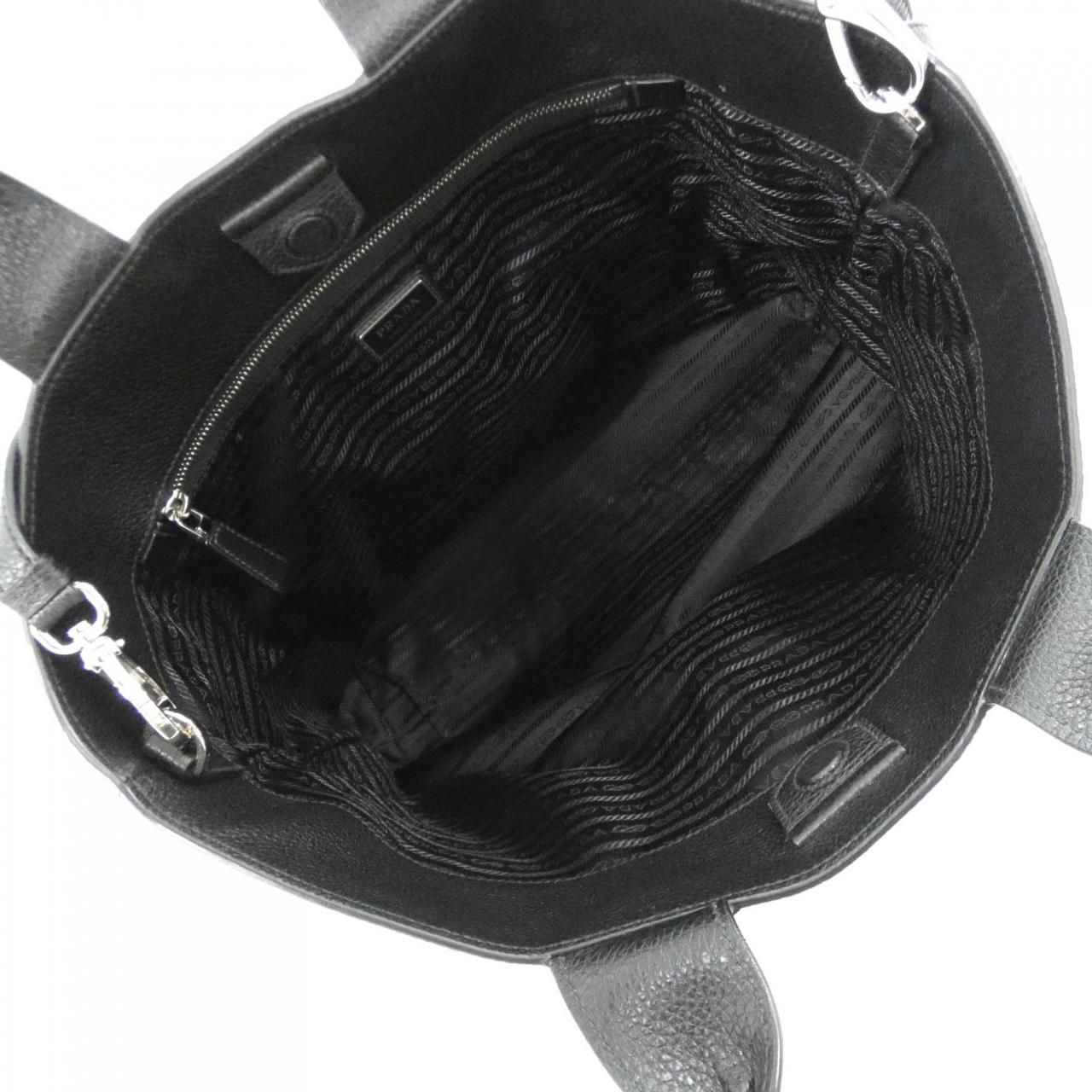 Prada Bag Handbag Silver — view 9