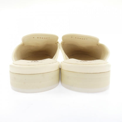 Chanel Mules Sandals Beige — view 5