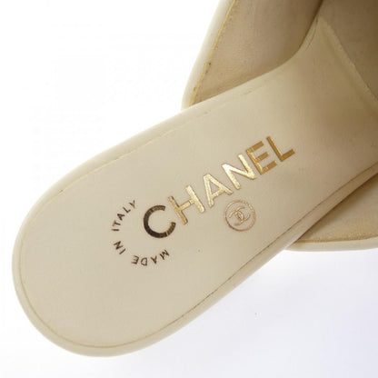 Chanel Mules Sandals Beige — view 6