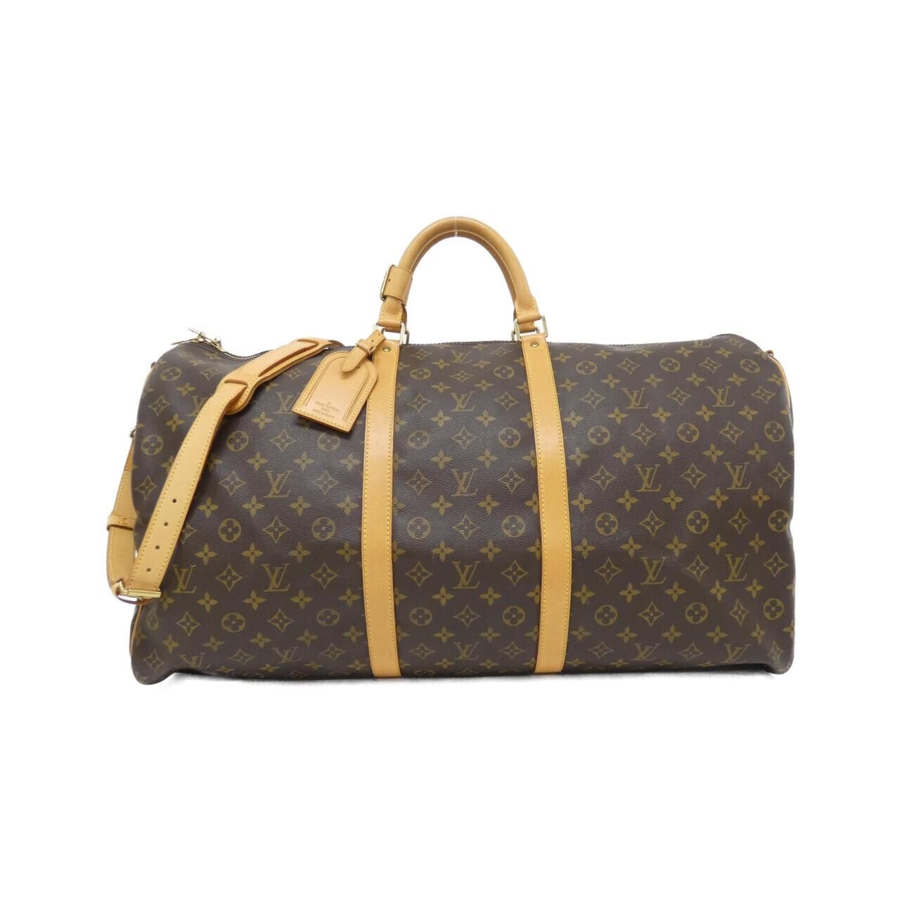 Louis Vuitton Monogram Keepall Bandouliere 60 cm Boston Bag