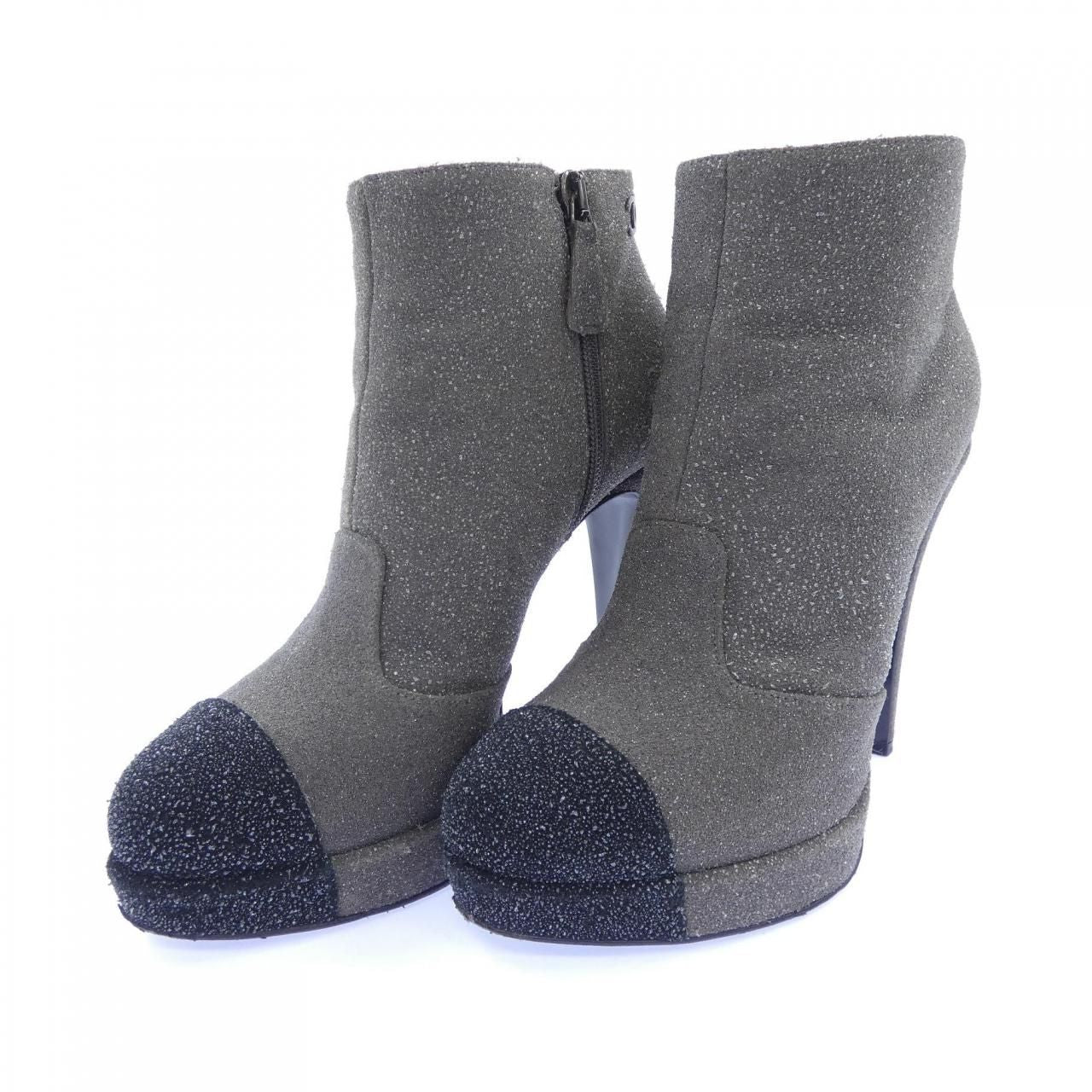 Chanel Boots Gray — view 3