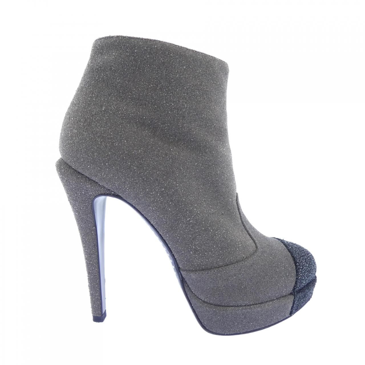 Chanel Boots Gray