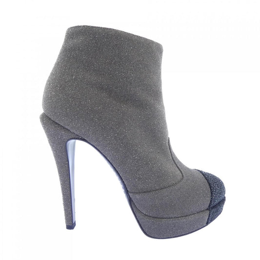 Chanel Boots Gray