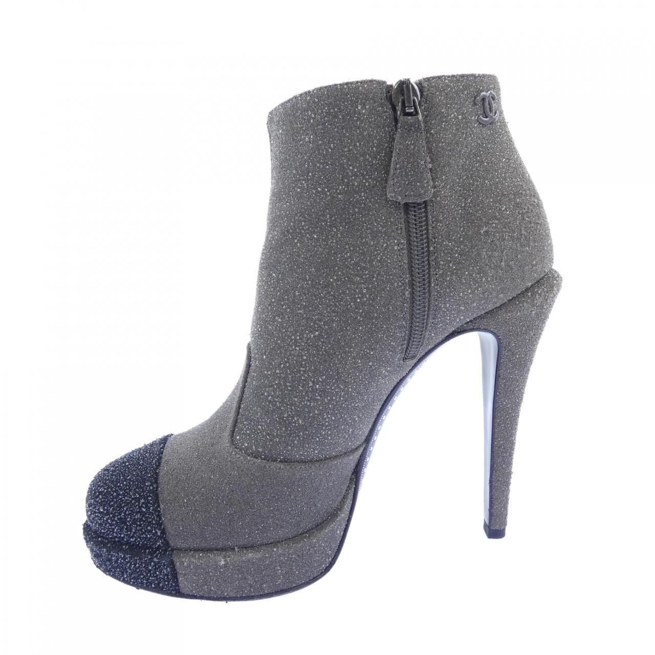 Chanel Boots Gray — view 2
