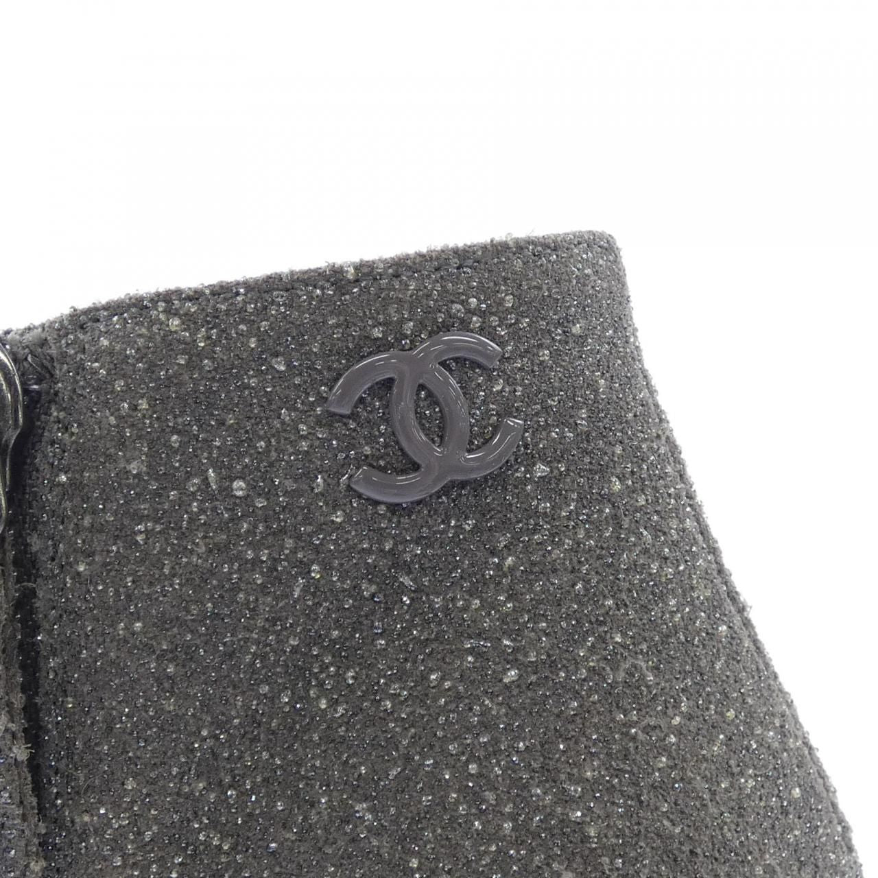 Chanel Boots Gray — view 6