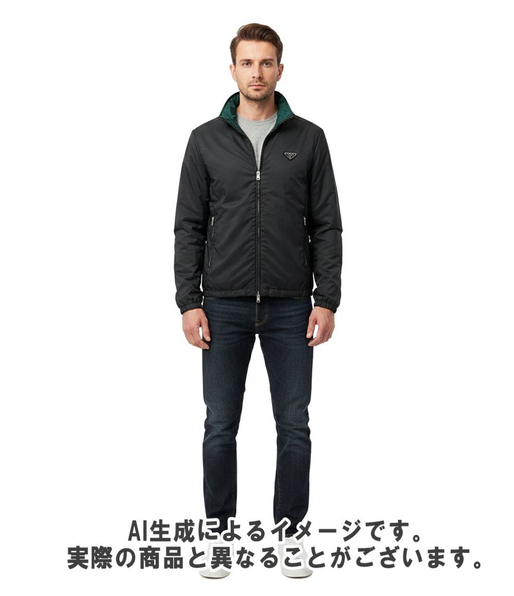 Prada Jacket Plate This Is Reversible Nylon 48 — view 9