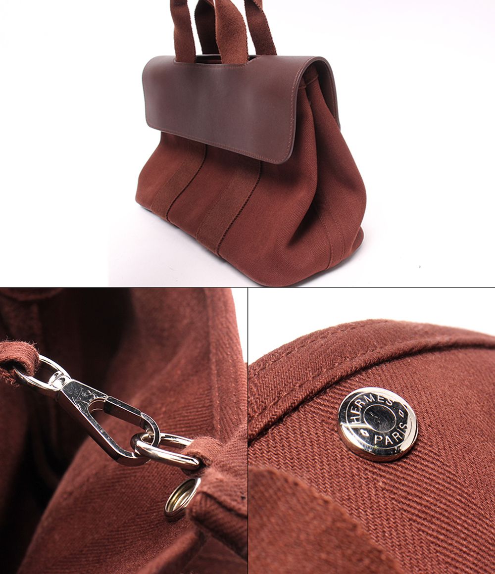 Hermes Handbag Silver les blanc lepalaso PM — view 6