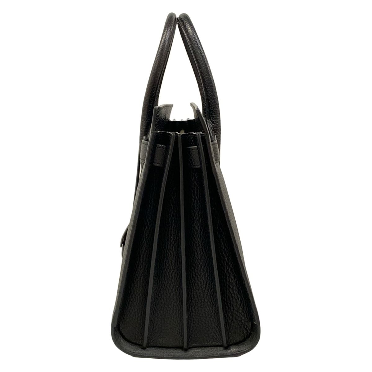 Saint Laurent Paris Tote Sac De Jours Black Leather — view 4