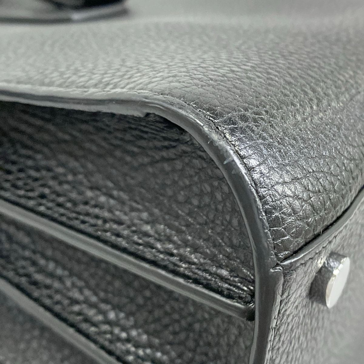 Saint Laurent Paris Tote Sac De Jours Black Leather — view 6