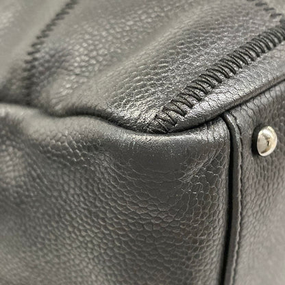 Chanel Shoulder Bag Black Silver — view 6