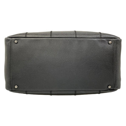 Chanel Shoulder Bag Black Silver — view 5