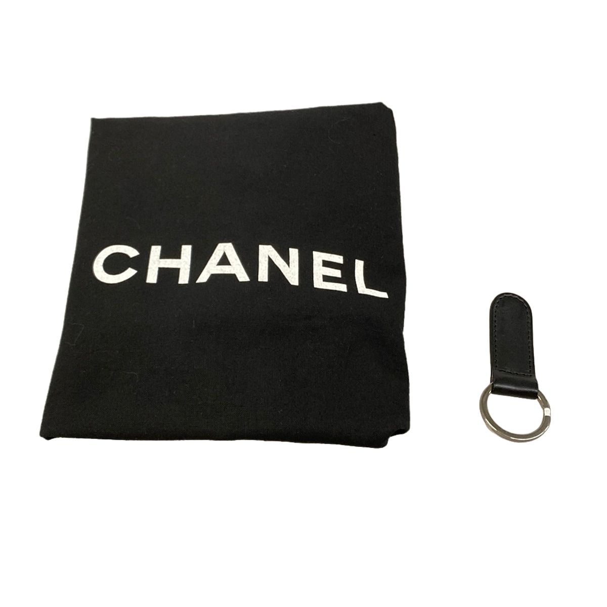 Chanel Shoulder Bag Black Silver — view 8