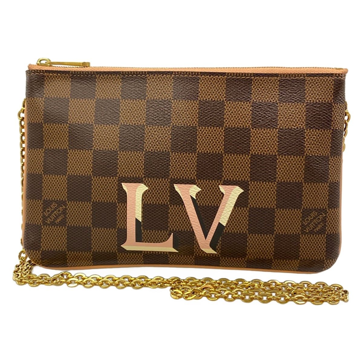 Louis Vuitton Shoulder Bag Da Pochette bulezip Pink