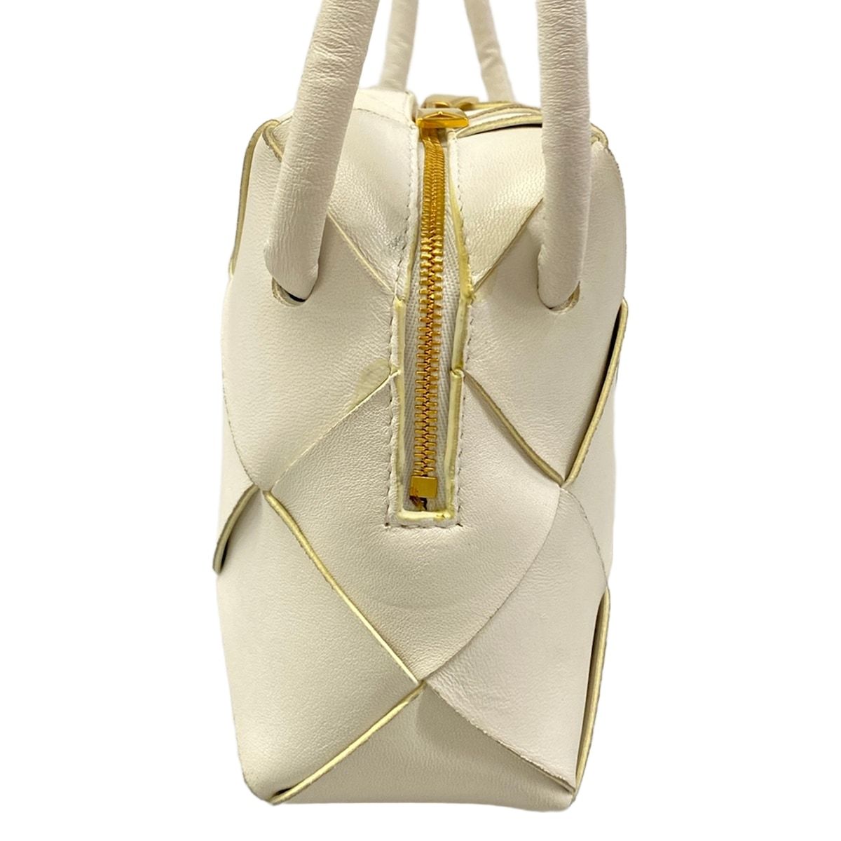 Bottega Veneta Shoulder Bag tree White Leather — view 4