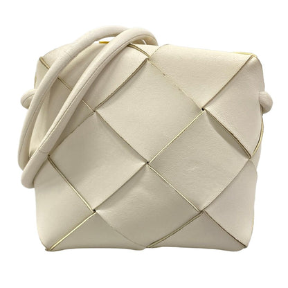Bottega Veneta Shoulder Bag tree White Leather