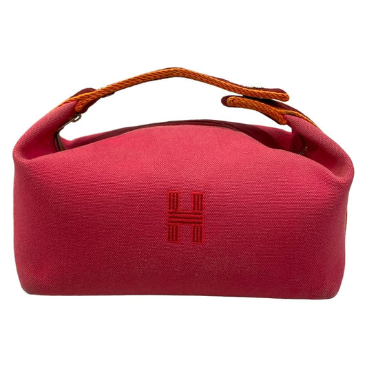 Hermes Handbag Brid-a-brac PM Pink Red Silver
