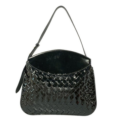Bottega Veneta Shoulder Bag Black Leather — view 3