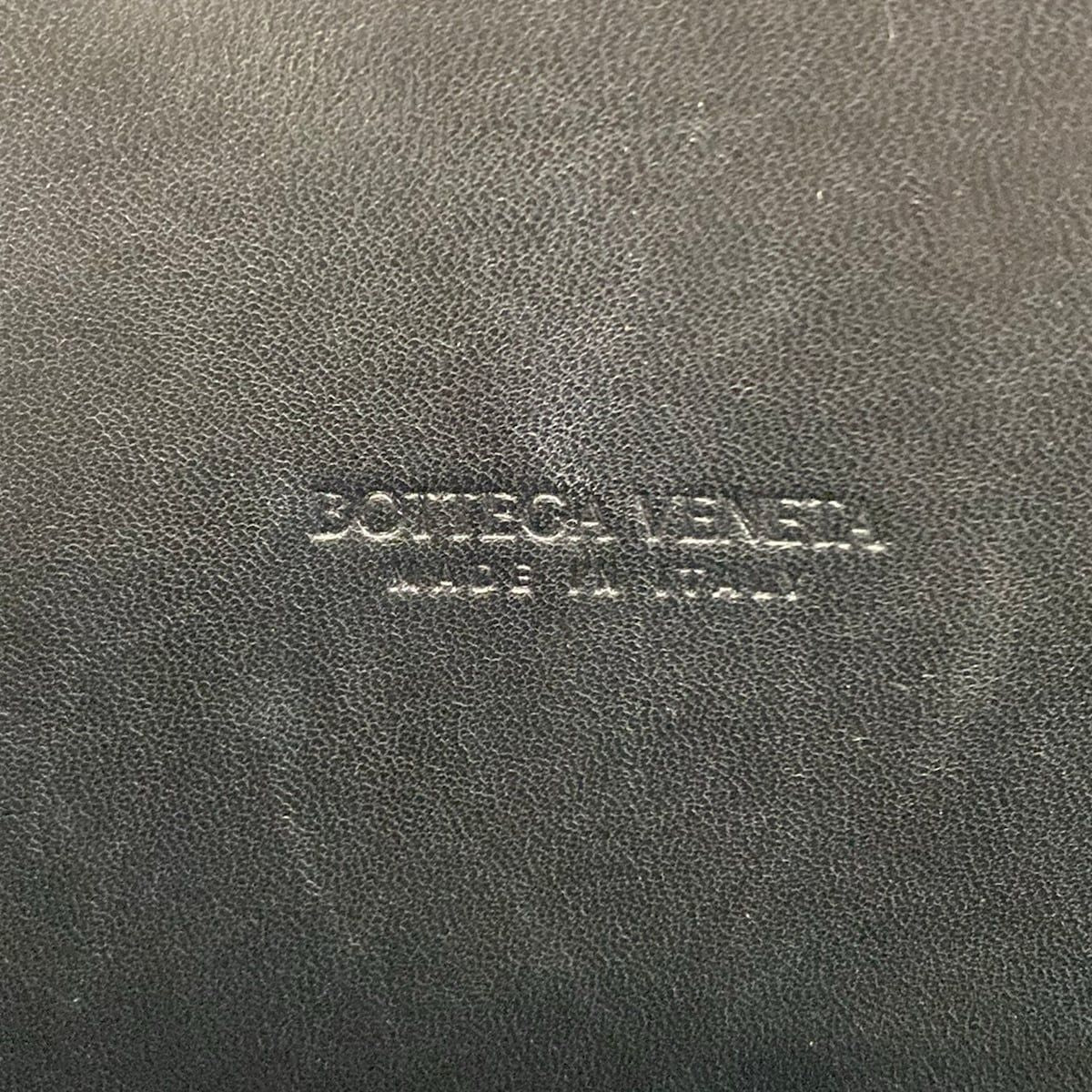 Bottega Veneta Shoulder Bag Black Leather — view 8