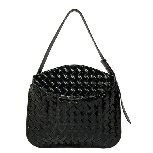 Bottega Veneta Shoulder Bag Black Leather