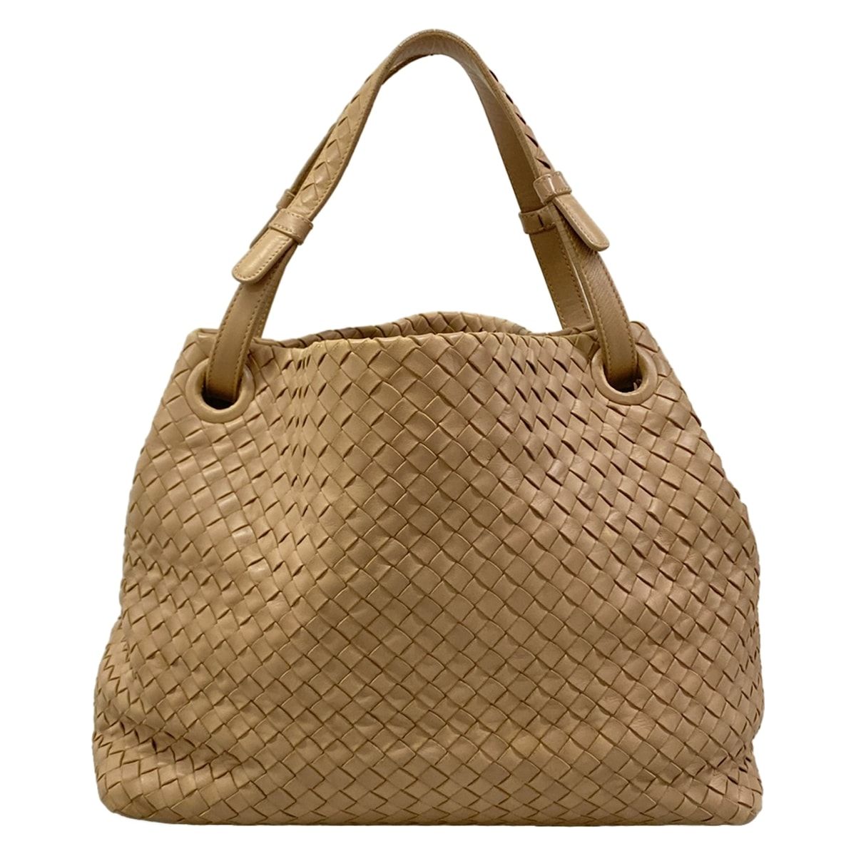 Bottega Veneta Tote Midi Amu ledabag Beige Leather — view 3