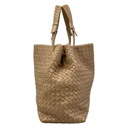 Bottega Veneta Tote Midi Amu ledabag Beige Leather — view 2