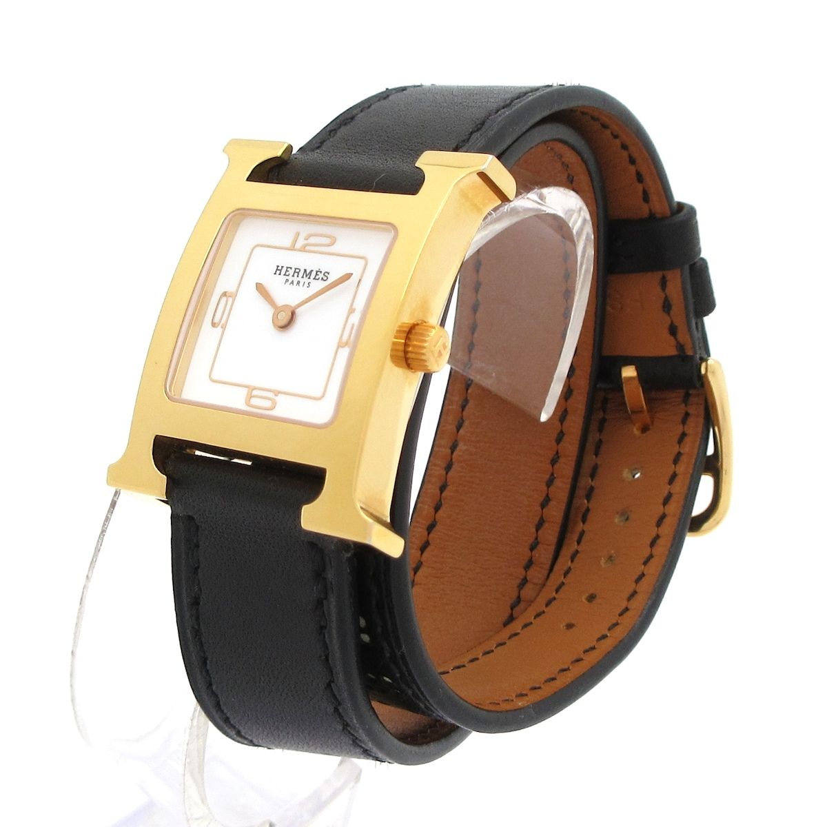 Hermes Watch Double Tour LadySS leto White — view 2