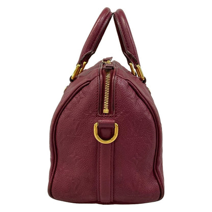 Louis Vuitton Handbag Monogram Empreinte Speedy Bandouliere 25 Aurore Leather — view 4