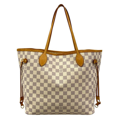 Louis Vuitton Tote Damier Neverfull MM Azur