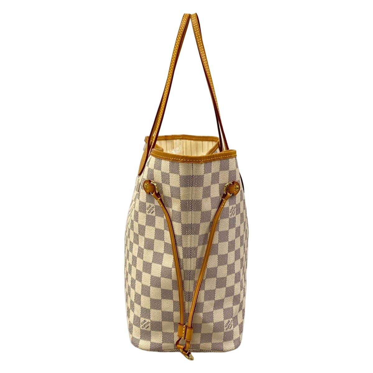 Louis Vuitton Tote Damier Neverfull MM Azur — view 2