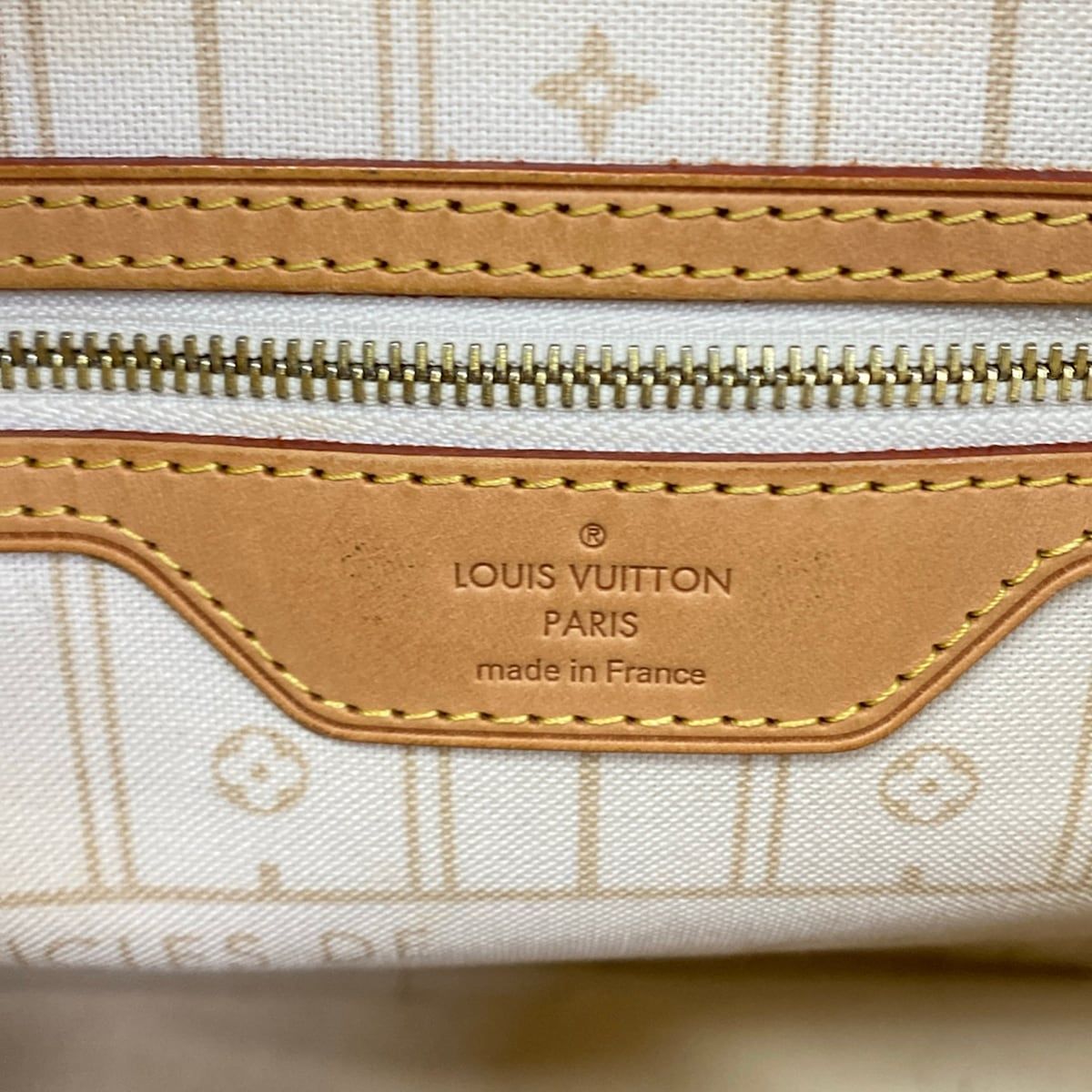 Louis Vuitton Tote Damier Neverfull MM Azur — view 8