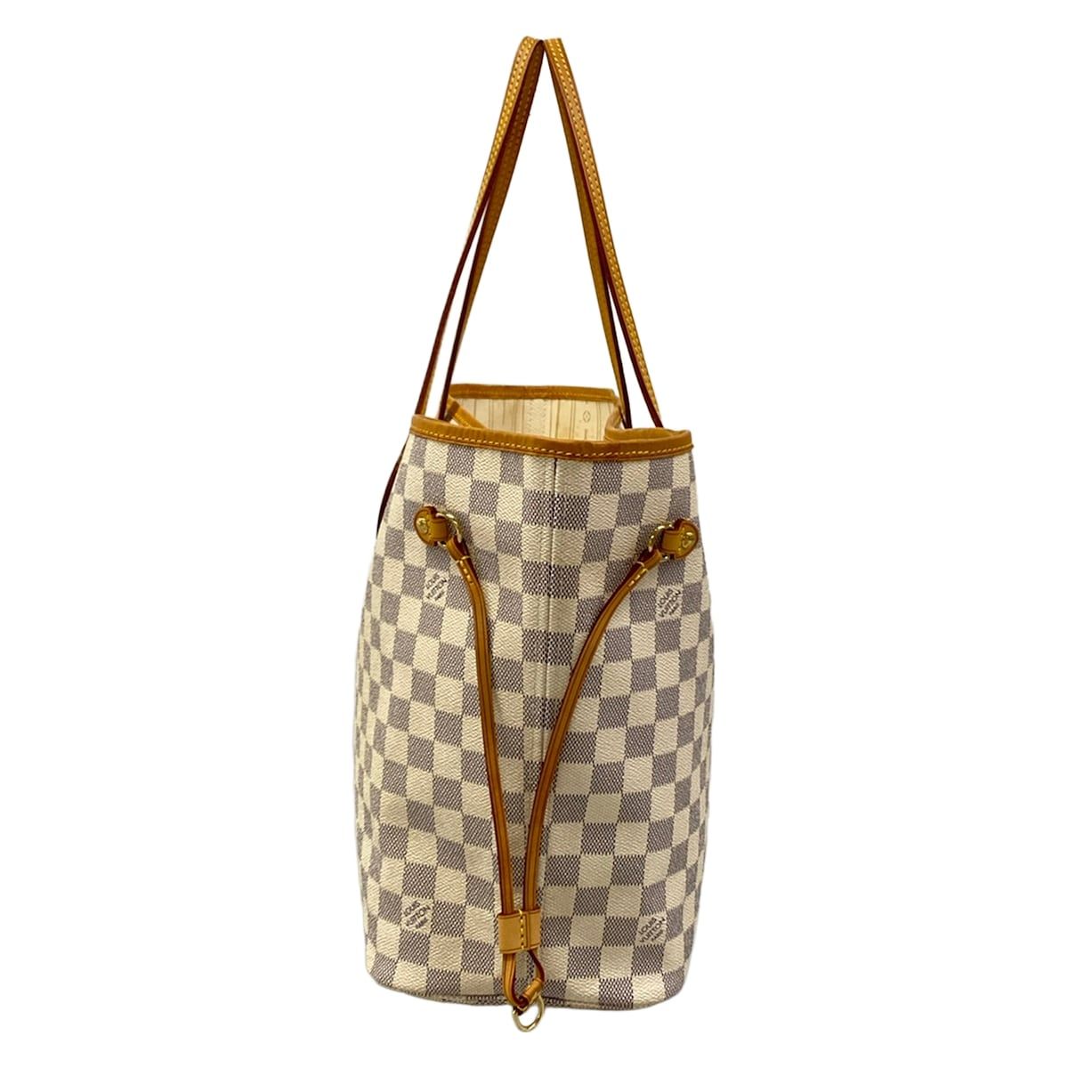 Louis Vuitton Tote Damier Neverfull MM Azur — view 4