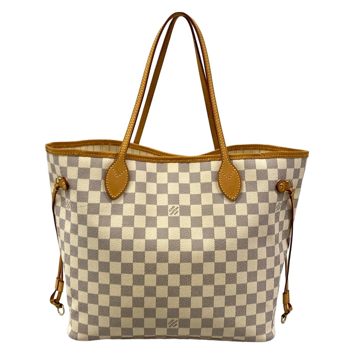 Louis Vuitton Tote Damier Neverfull MM Azur — view 3