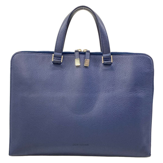 Dior Homme Blue Leather Handbag