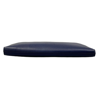 Dior Homme Blue Leather Handbag — view 5