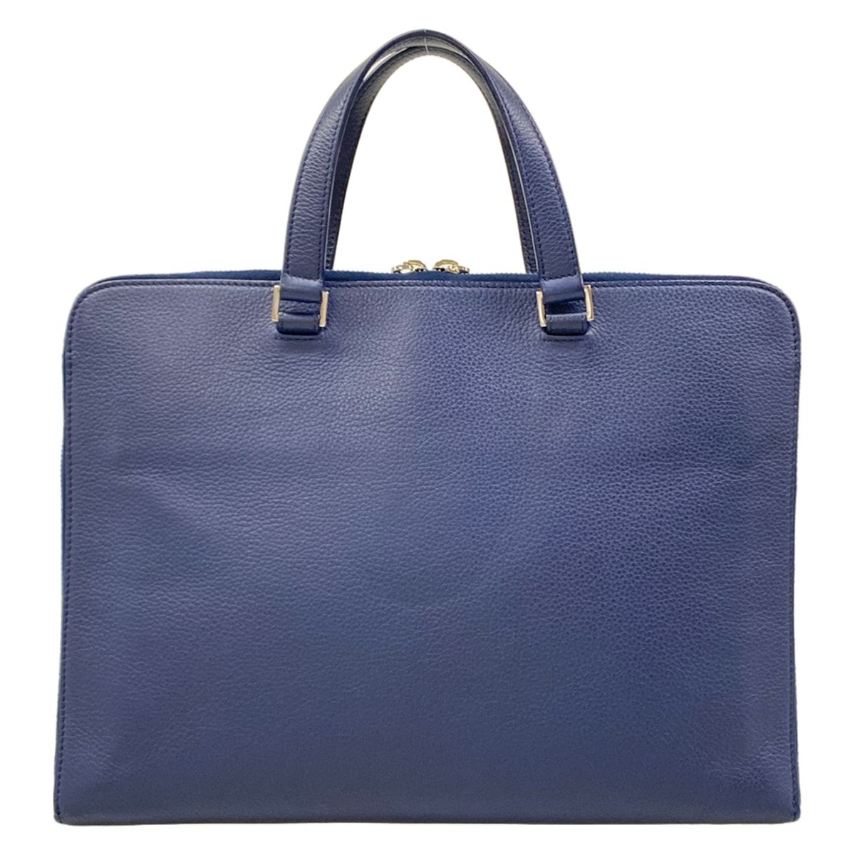 Dior Homme Blue Leather Handbag — view 3