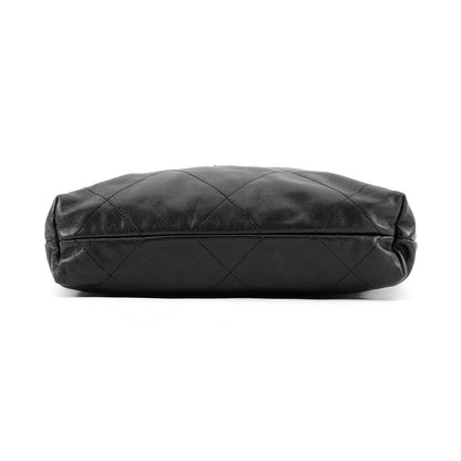 Chanel Handbag 22 Quilted Small Caviar Leather Black — view 3