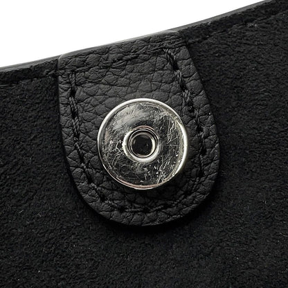 Louis Vuitton Shoulder Bag Monogram Mahina All Around PM 3way Black — view 9
