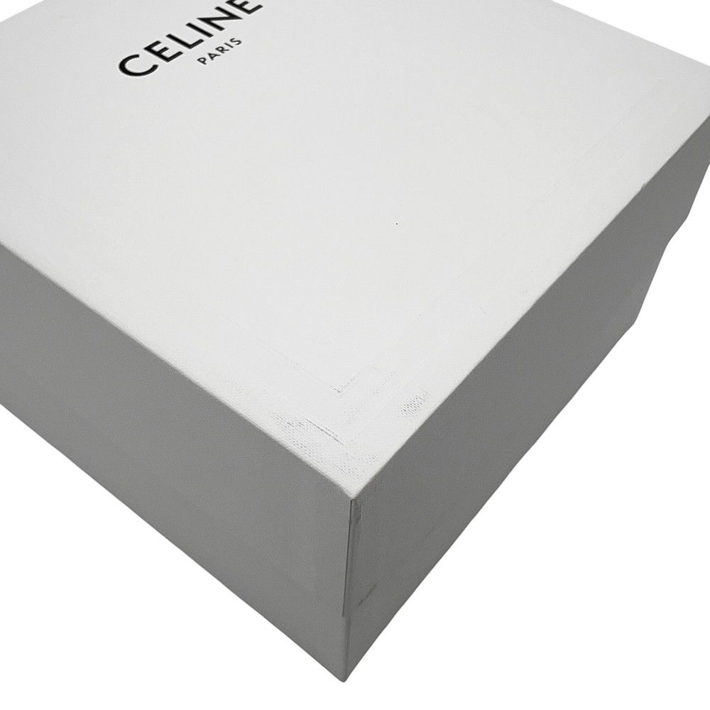 Celine Pouch Triomphe Cosmetic Canvas Leather Case — view 7