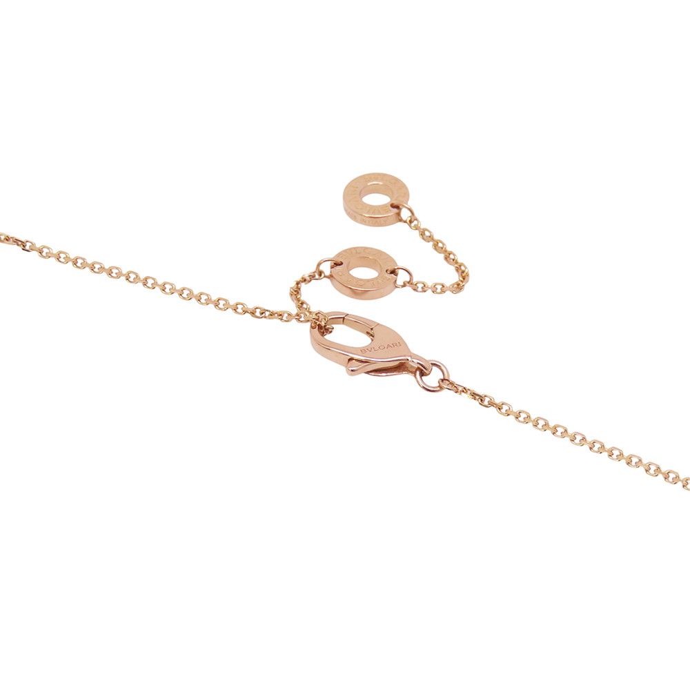 Bvlgari Necklace Diva Dream Carnelian Diamond 18k Pink Gold Pendant — view 5