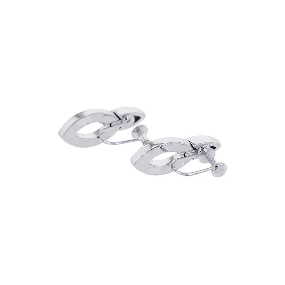 Cartier Earrings Dear Dea Diamond 18k White Gold — view 2
