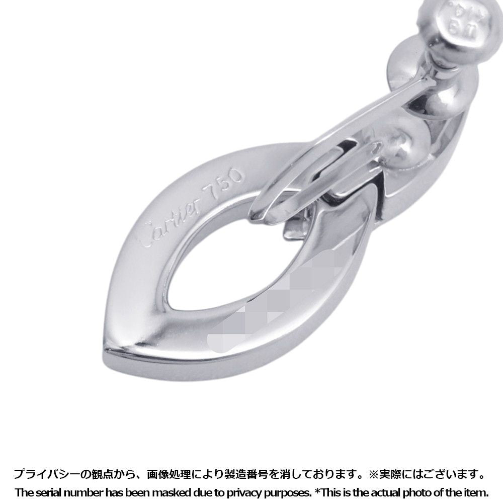 Cartier Earrings Dear Dea Diamond 18k White Gold — view 8