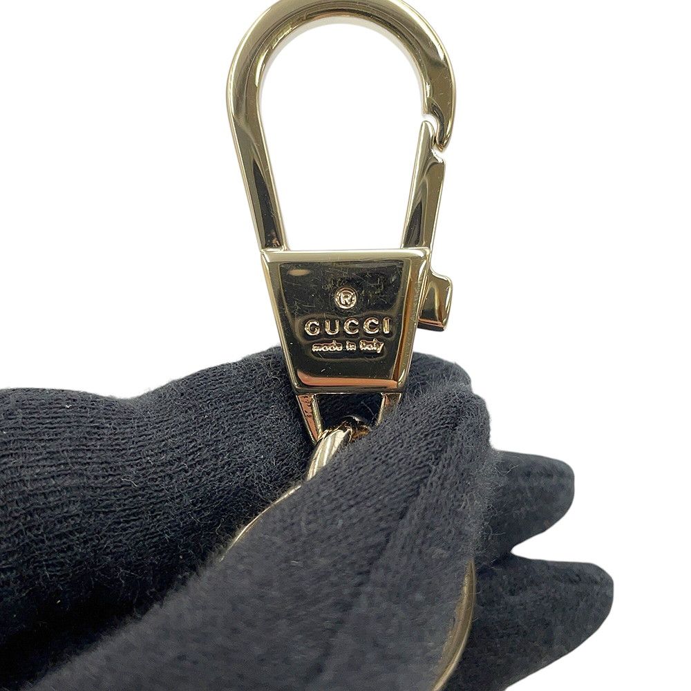 Gucci Bag Charm Yuko Higuchi Cat GG Supreme Key Holder Cat — view 8