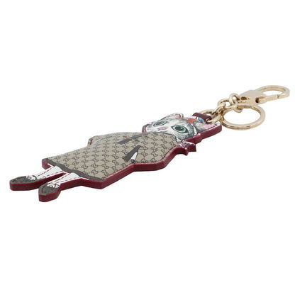 Gucci Bag Charm Yuko Higuchi Cat GG Supreme Key Holder Cat — view 2