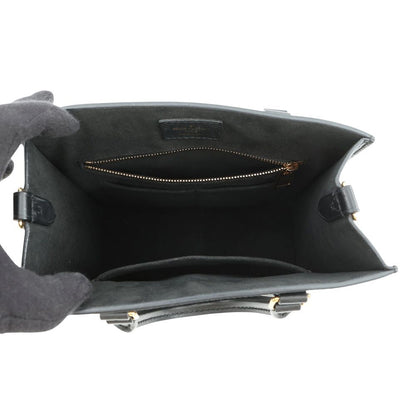 Louis Vuitton Epi Sac Plat BB 2-Way Shoulder Bag Black — view 5